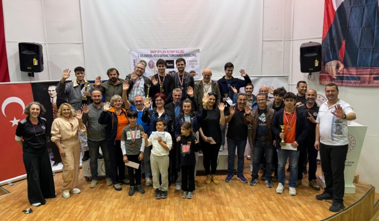 Sinop’ta satranç şöleni: 2. Geleneksel RotaSatranç Turnuvası yapıldı