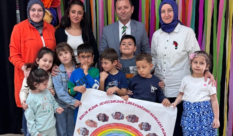 Sinop’ta “Hayatın Renkleri” projesiyle kalpler birleşti