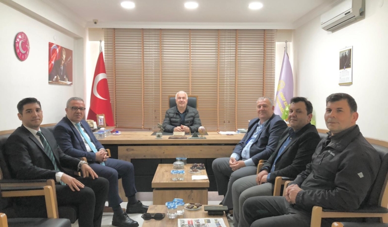 SGK İl Müdürü Şahin’den Esnaf Odasına ziyaret