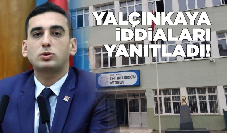 CHP’li Yalçınkaya’dan Üçüncüoğlu’na cevap