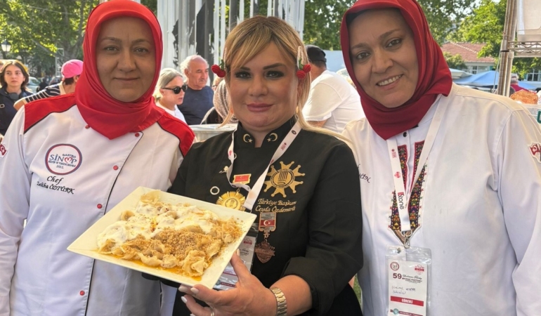 Sinop mantısı festivale damga vurgu
