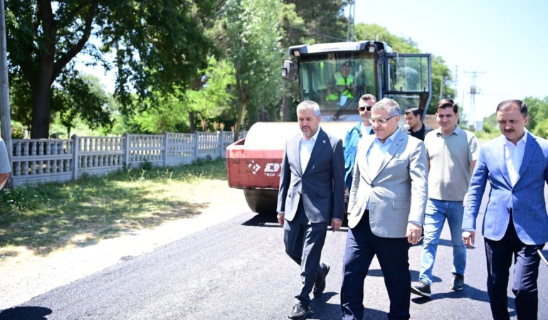 Vali Özarslan, çalışmaları yerinde inceledi