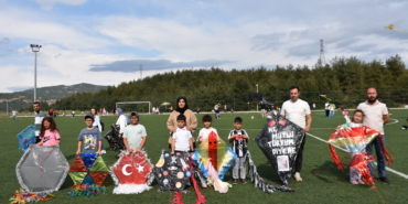 Boyabat'ta uçurtma şenliği düzenlendi
