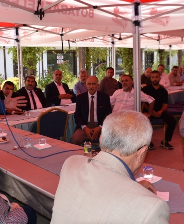 Boyabat’ta bayramlaşma programı düzenlendi