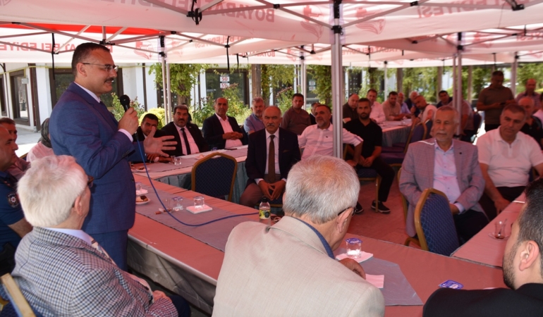 Boyabat’ta bayramlaşma programı düzenlendi