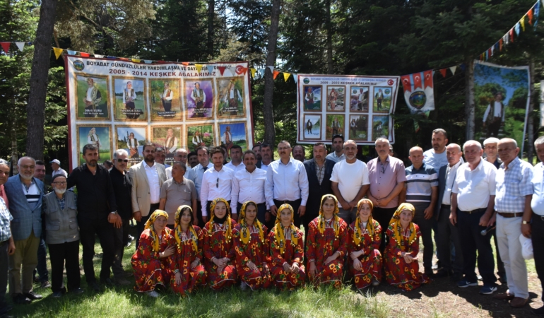 Yayla şenliği, renkli görüntülere sahne oldu