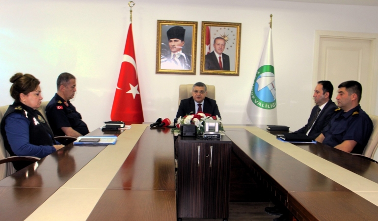 Vali Özarslan asayiş verilerini paylaştı