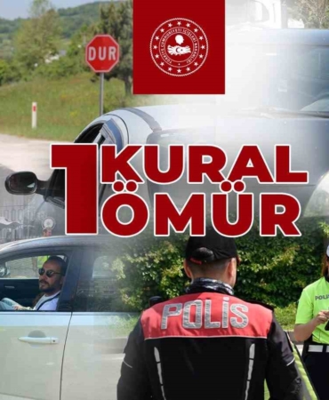 BAKAN YERLİKAYA’DAN DÖNÜŞ YOLUNA ÇIKACAK VATANDAŞLARA TRAFİK KURALI UYARISI