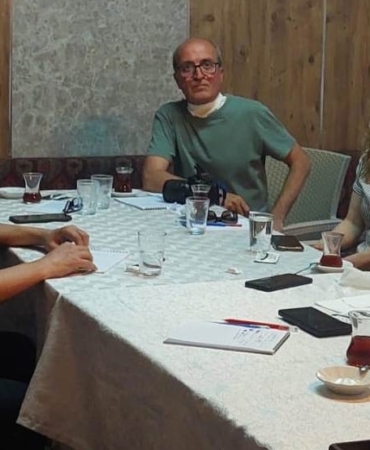 Boyabat'ta Belediye Başkanı Kara, basın mensuplarıyla bir araya geldi