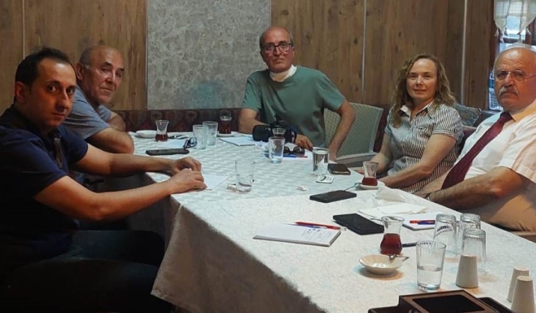 Başkan Kara, basın mensuplarıyla bir araya geldi