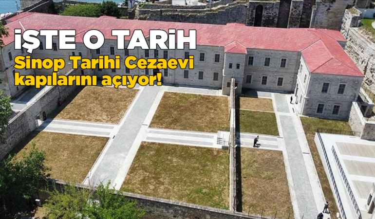 Sinop Tarihi Cezaevi ziyarete açılıyor