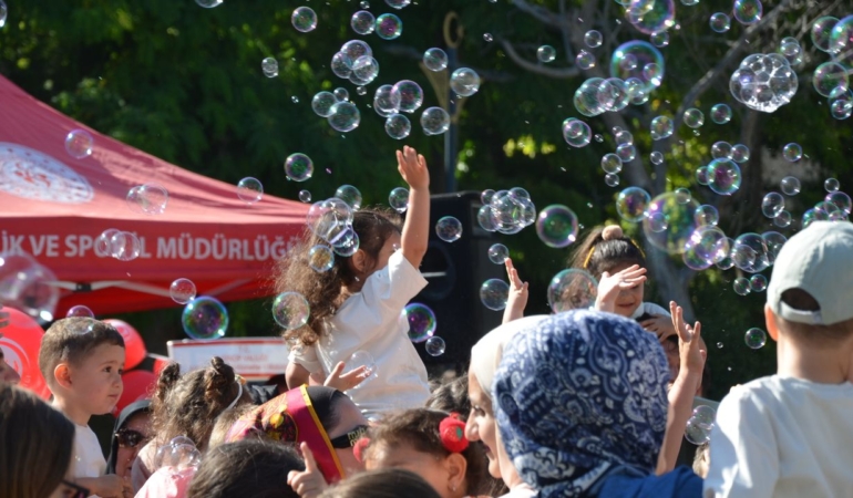 Sinop’ta çocuklara özel şenlik başladı!