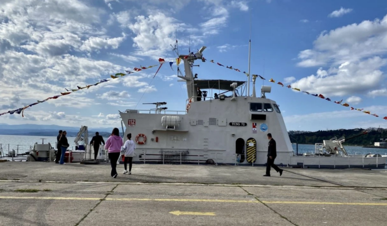 TCSG-72 Gemisi Sinop’ta ziyarete açılıyor