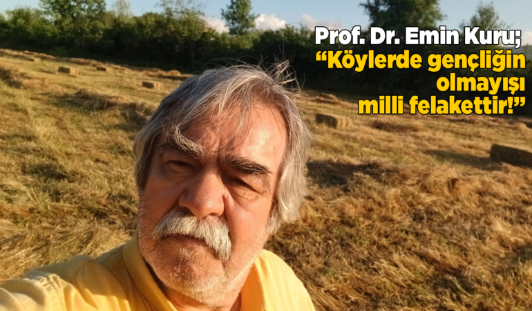 Sinoplu akademisyen uyardı: “Bu bir milli felaket!”