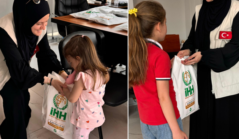 Sinop İHH’dan yetim çocuklara bayram sevinci