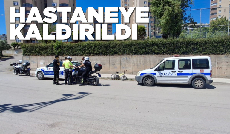 Sinop’ta 5 yaşındaki çocuk bisiklet kazasında yaralandı