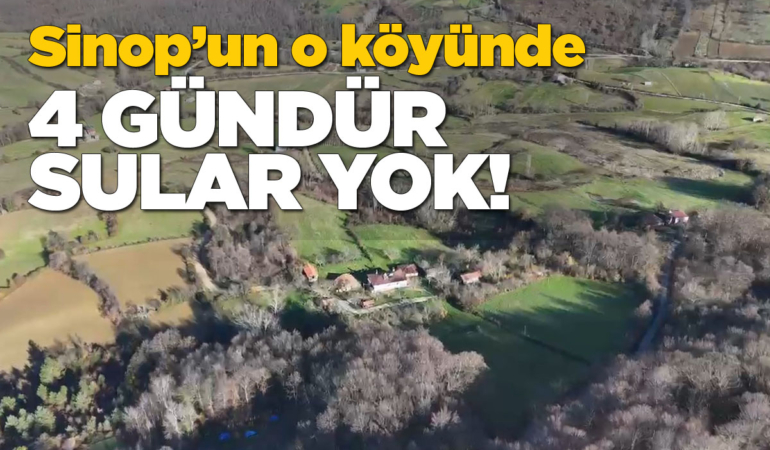 4 gündür sular yok! Vatandaşlar tepkili