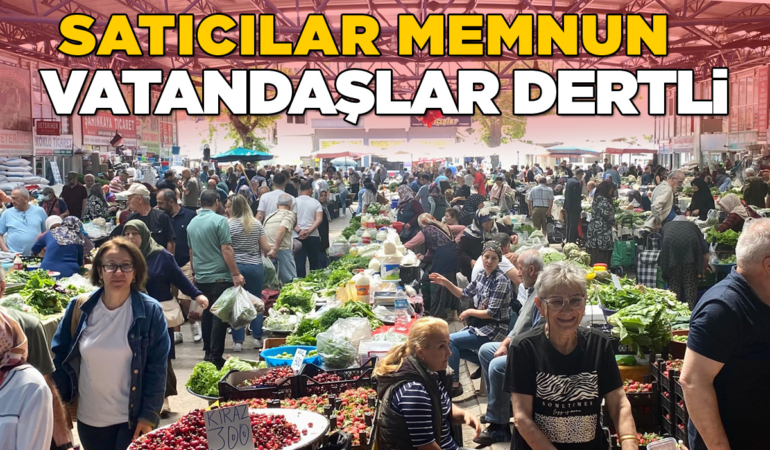 Sinop’ta Kurban Bayramı öncesi pazar yoğunluğu