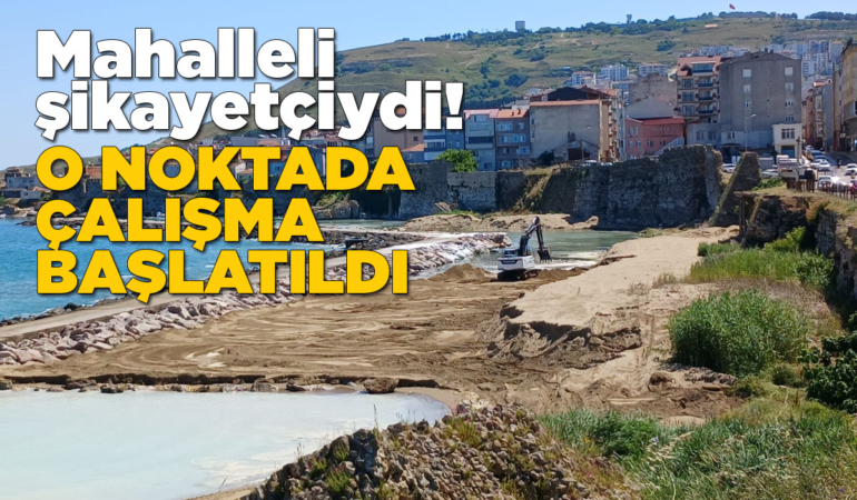 Sinop Belediyesinden kötü kokuya müdahale