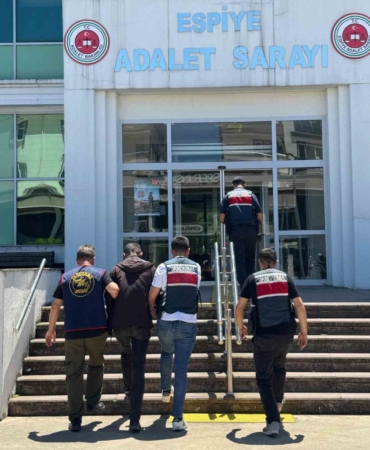 GİRESUN’DA KESİNLEŞMİŞ HAPİS CEZASI BULUNAN ŞAHIS YAKALANDI