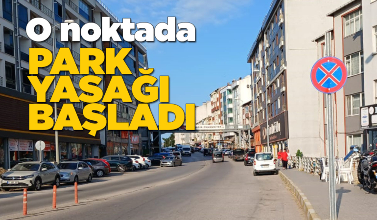 Sinop’ta trafik akışını rahatlatacak uygulama