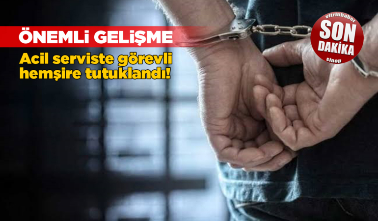 Hastanedeki patlama ile ilgili bir hemşire tutuklandı