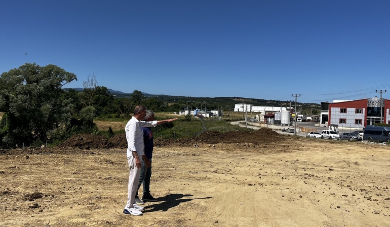 Sinop OSB’de otopark genişletme projesi başladı