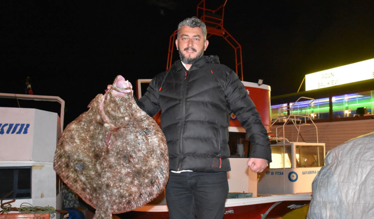 Kalkan balığı av yasağı sona erdi