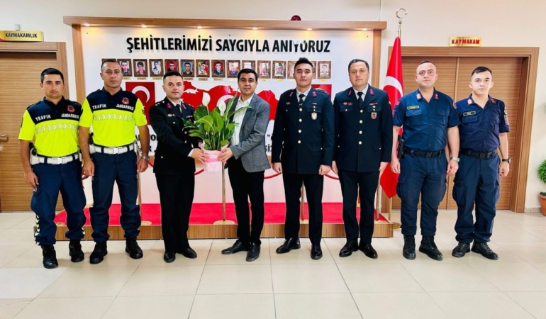 Kaymakam Güngör, Jandarma Teşkilatının kuruluş yıl dönümünü kutladı