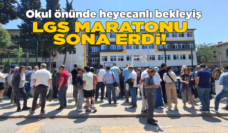 Sinop’ta LGS maratonu sona erdi