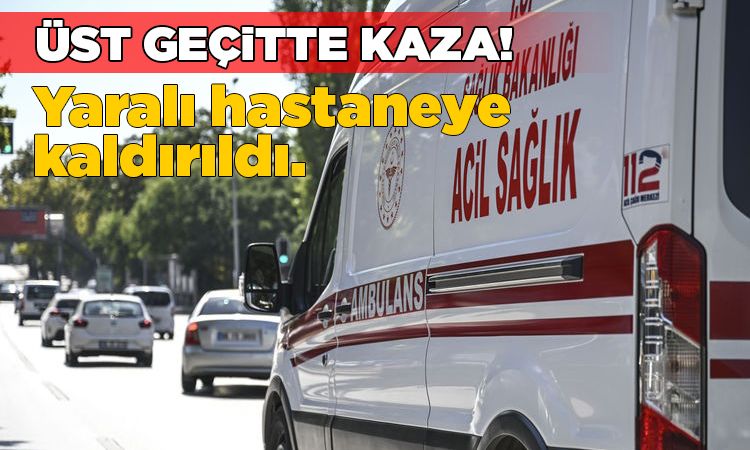 Yayaya otomobil çarptı