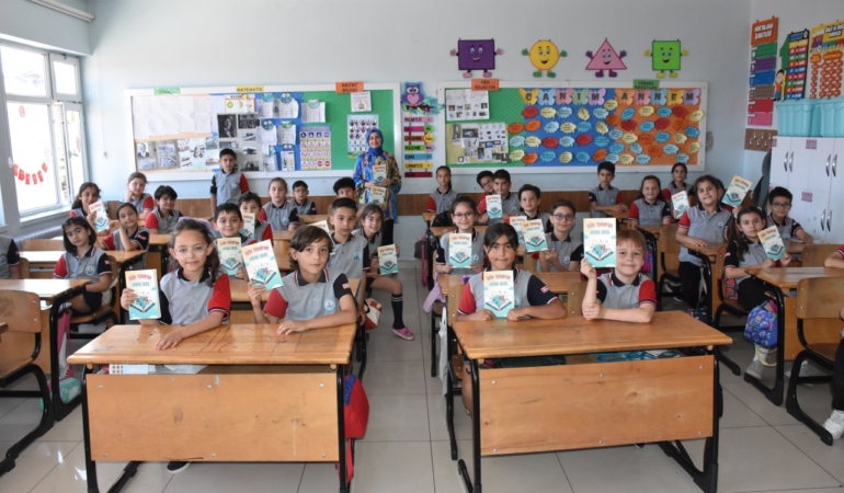 Ordu’da ilkokul öğrencileri kitap yazdı