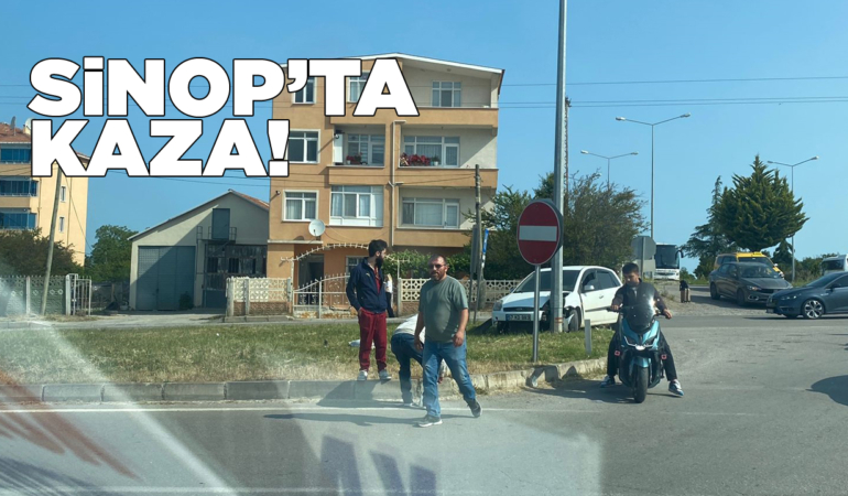 Direksiyon hakimiyetini kaybetti, direğe çarptı