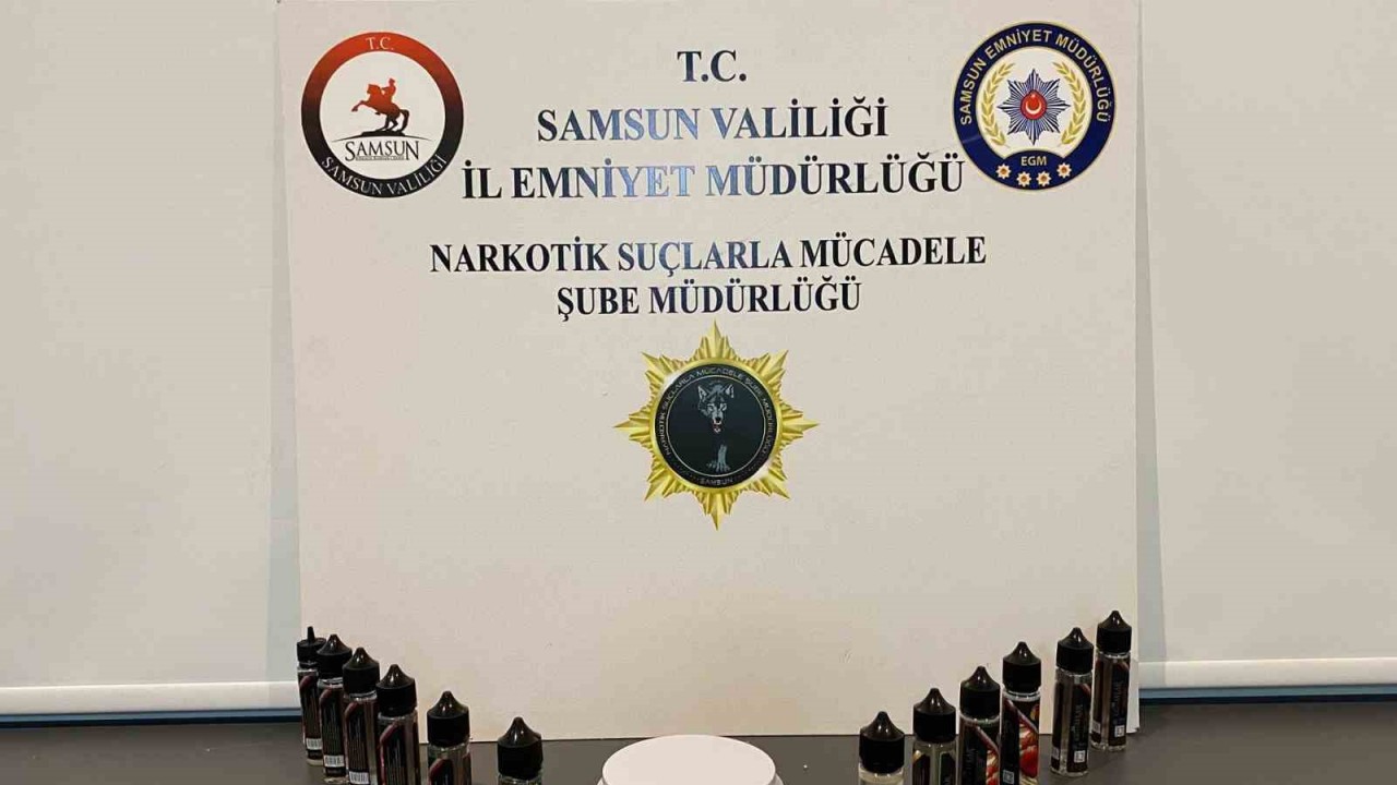 samsun-likit-esrar-ele-bulundu
