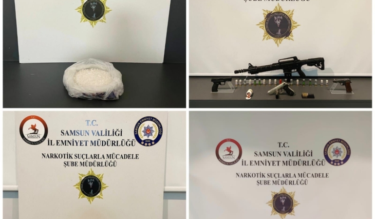 Samsun’da narkotik operasyonu: 6 zanlı yakalandı
