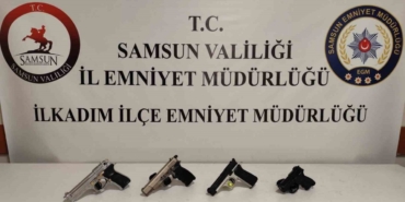 samsunda-ruhsatsiz-silah-tasiyan-sahislar-yakalandi