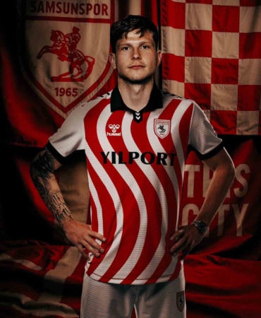 SAMSUNSPOR, LOGİ TOMASSON İLE SÖZLEŞME İMZALADI