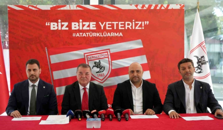 Samsunspor Yönetim Kurulu’nda görev dağılımı belirlendi