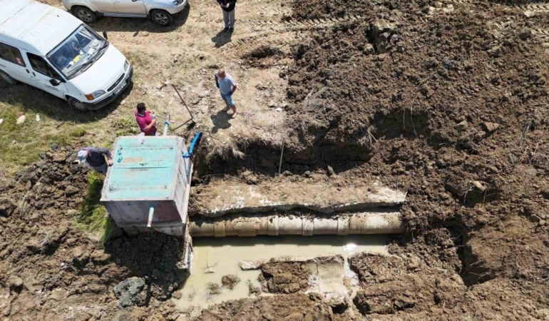 Sinop Karasu Ovası’nda sulama hattı alarm veriyor