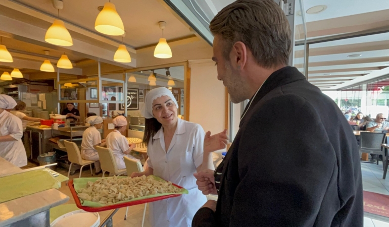 Doğulu, Sinop mantısına tam not verdi