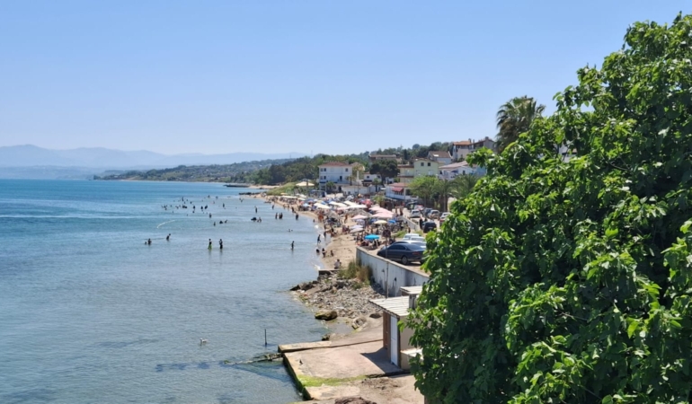 Sinop sahillerinde bayram yoğunluğu