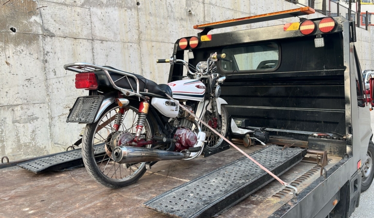 Sinop’ta ehliyetsiz sürücü yakalandı