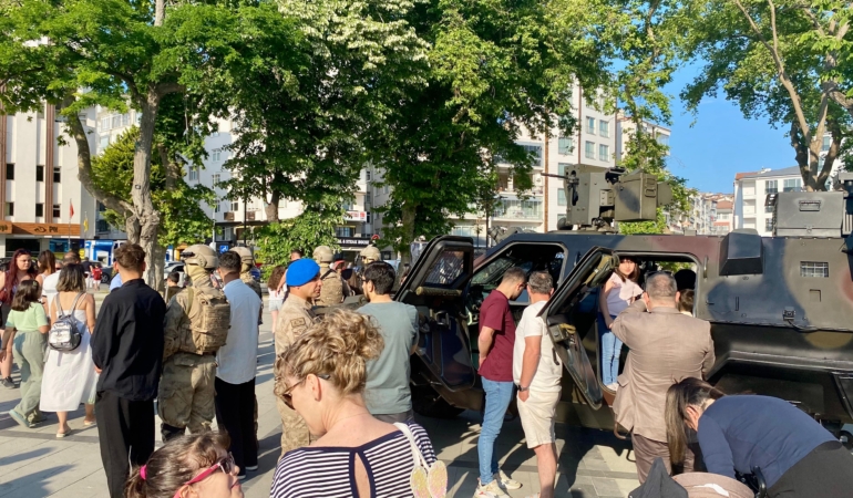 Sinop’ta jandarmanın ekipmanları tanıtıldı