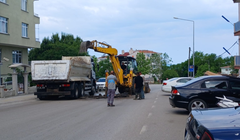 Sinop’ta o cadde trafiğe kapatıldı