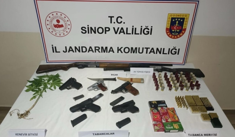 Sinop’ta kaçakçılık operasyonunda 3 zanlı yakalandı