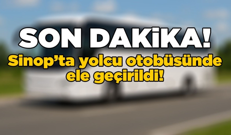 Yolcu otobüsünde bulunan madde ekipleri bile şaşırttı!