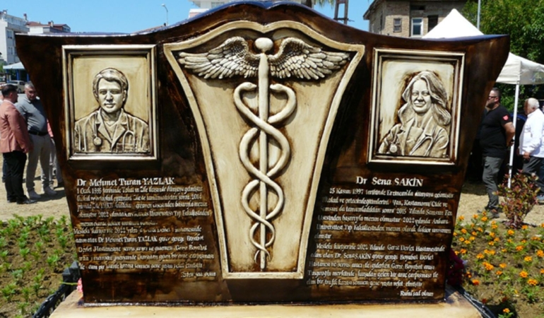 Şehit doktorların hatırası Anıt Park’ta yaşayacak