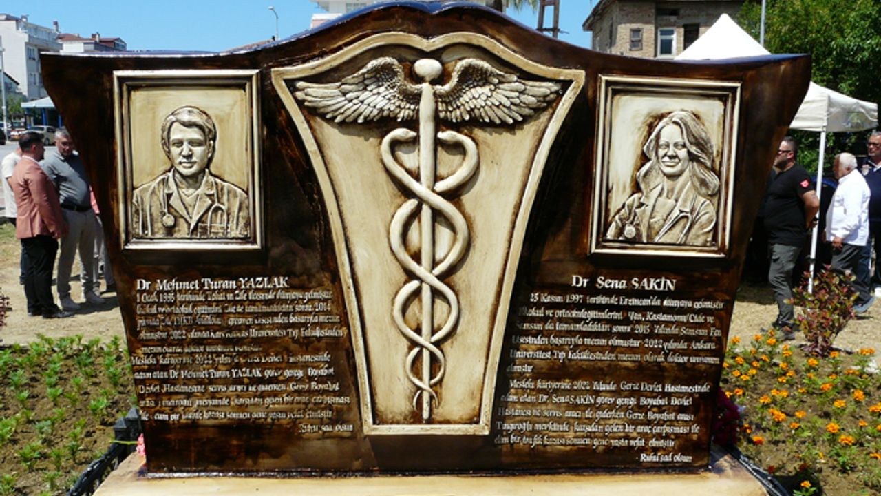 Şehit doktorların hatırası Anıt Park’ta yaşayacak