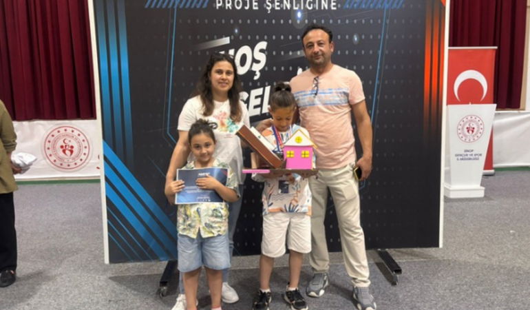 Küçük mucit projesiyle Sinop birincisi oldu