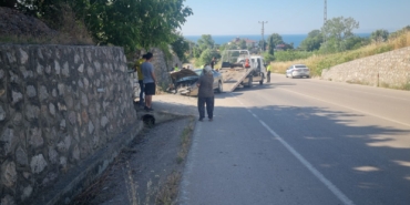 SİNOP’TA KAZA: 1’İ BEBEK 3 YARALI